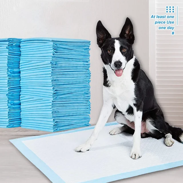 Portable Pet Disposable Diaper Pad Soft and Breathable Puppy Pet Diaper Pad Quick Drying Surface Pad Pet Nest Cleaning Products