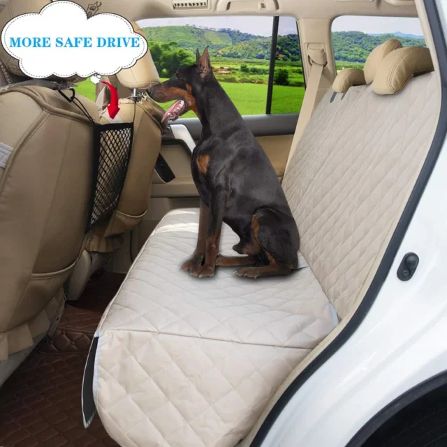 Benepaw Durable Dog Seat Cover Waterproof Nonslip Backseat Protector High Heat Resistant Fits Cars Trucks SUVs Easy To Clean - Image 2