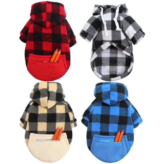 Autumn and Winter Dog Clothes dog Sport Hoodies Sweatshirts Warm Coat Clothing for Small Medium Dogs Pets Puppy Outfi - Image 6