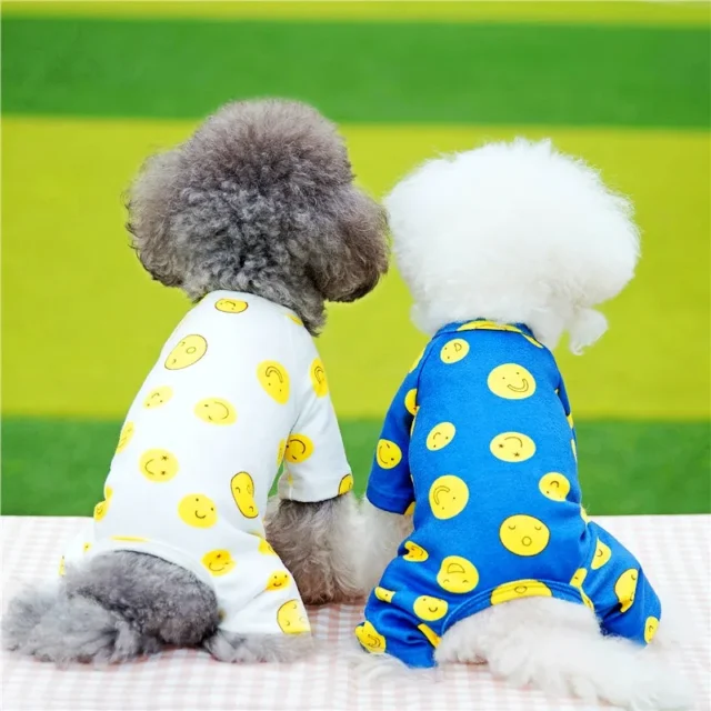 Fashion Dog Jumpsuits for Small Dogs Winter Warm Dog Clothes Soft Puppy Pajamas Cute Cartoon Pet Cat Jumpsuits Chihuahua Clothes - Image 2