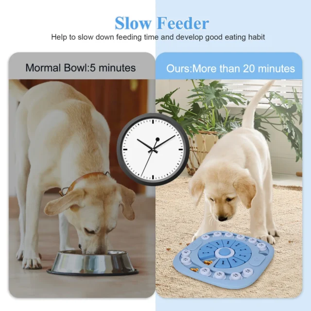 Dog Puzzle Toys Interactive Treat Dispensing Dog Toys for Large Medium Small Dogs Educational Slow Food Training Pet Products - Image 6