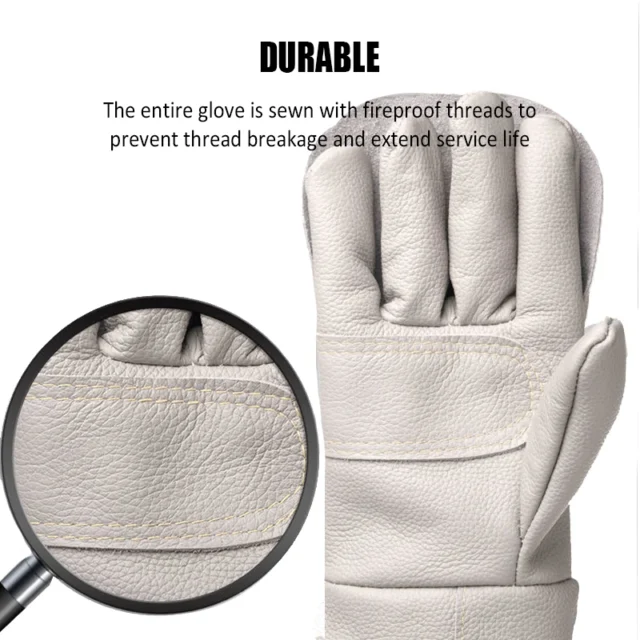 Puncture Resistant Pet Handling Gloves Anti-bite Dog Training Gloves with Protective Back Cover Pet Grooming Supplies Trim Nails - Image 4