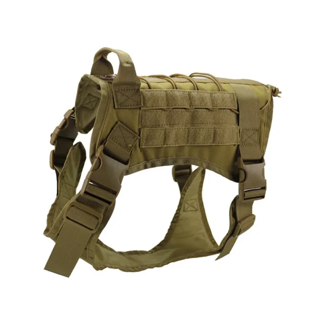 Tactical Dog Suit 1000D Nylon Anti-Splash Outdoor Dog Chest Braces, Large Dog, German Shepherd Horse, Golden Retriever Clothing - Image 5