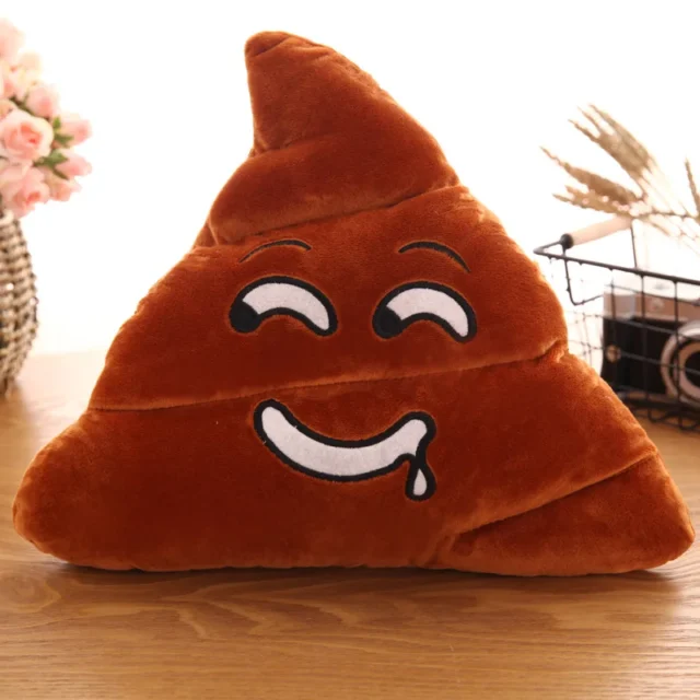 Wholesale cartoon new expression poo plush toys cute funny quirky funny poop cushion - Image 3