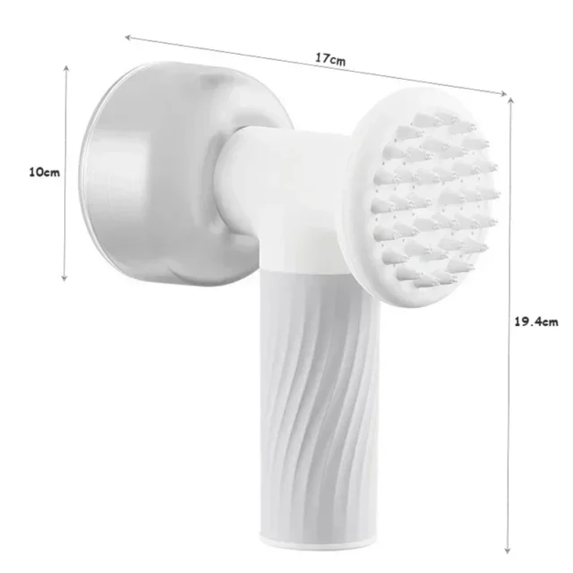 Automatic Pet Bubble Brush Bath Foamer Soothing Massage Dispenser Dog Cat Wireless Electric Shower Brush Bath Grooming Supplies - Image 6