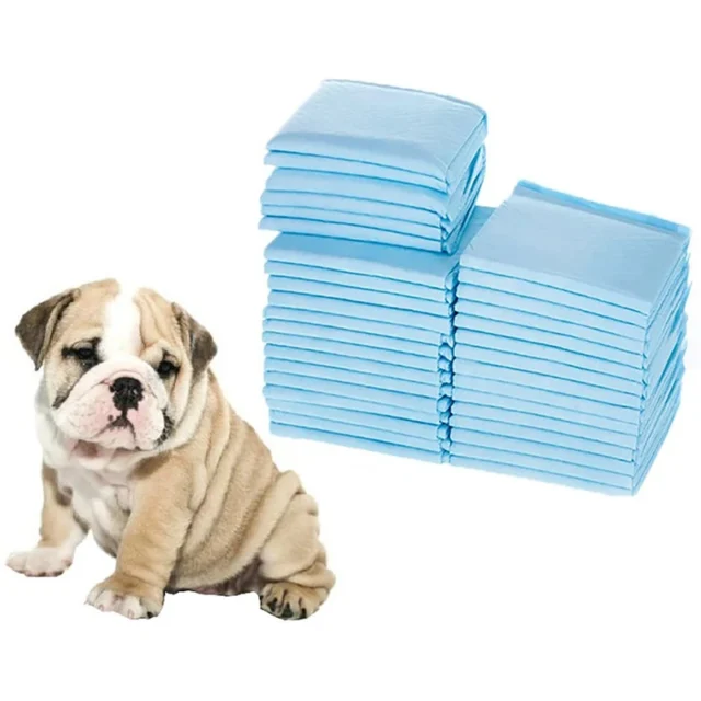 Portable Pet Disposable Diaper Pad Soft and Breathable Puppy Pet Diaper Pad Quick Drying Surface Pad Pet Nest Cleaning Products - Image 2