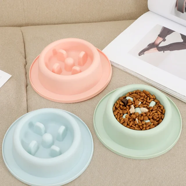 Anti-Choking Non-Slip Pet Food Bowl, Single Dog Bowl, Cat Plastic Bowl, Small and Medium-sized Dog Bowl Dish Dropshipping - Image 2