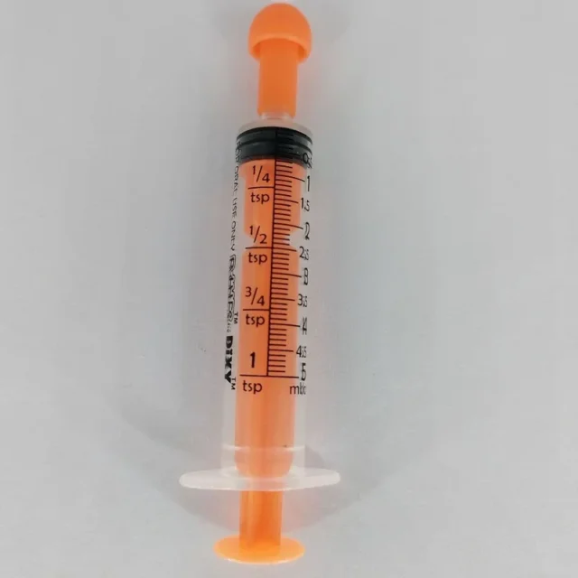 Measurement Syringe with Cap, for Scientific Labs, Liquid Dispensing, Pet and Party Supplies, Oral Liquid 5cc/5mL-10cc/10mL, 1pc - Image 5