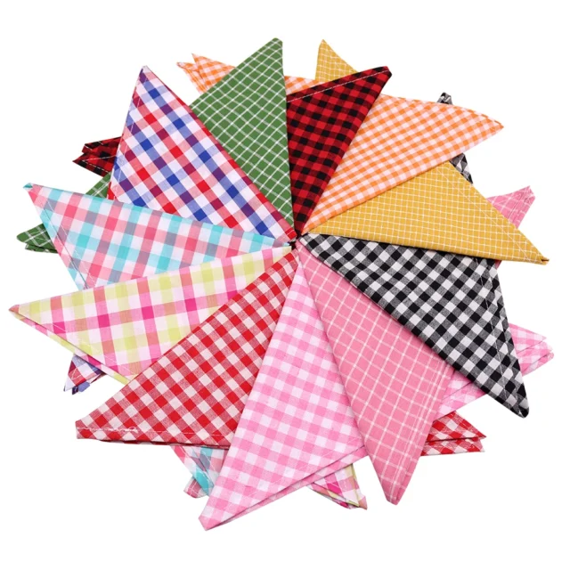 10 Pcs Pet Dog Cotton Bandanas Soft Plaid Pattern Pet Dog Cat Bandana Scarf Adjustable Dog Bandana Bibs Pet Supplier Grooming - Image 5