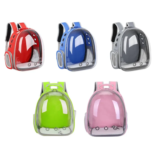 Cat Carrier Bag Outdoor Pet Shoulder bag Carriers Backpack Breathable Portable Travel Transparent Bag For Small Dogs Cats - Image 2