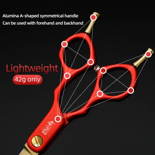 Professional pet grooming scissors 440C material dog grooming scissors Gold Blade Straight Cut Pet Shearing Tools - Image 3