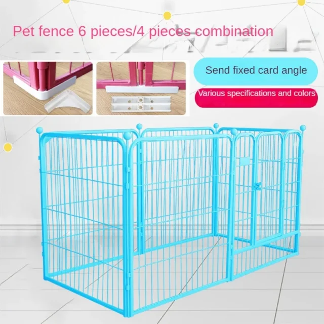 Outdoor activity dog fence dog cage multifunctional folding pet fence size pet fence, used for managing pet fences - Image 6