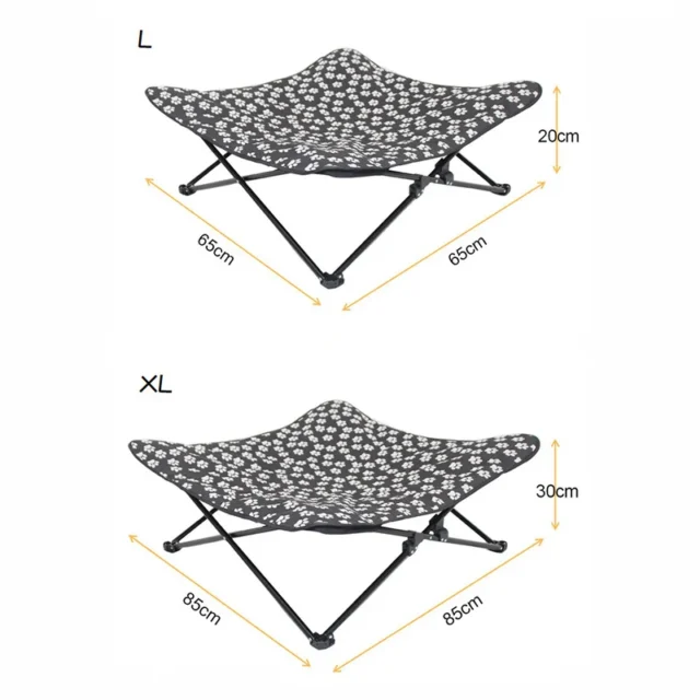 Foldable Elevated Dog Nest, Outdoor Camping, Pet Camping Lounge Bed, Removable, Washable, All Seasons, Universal - Image 6