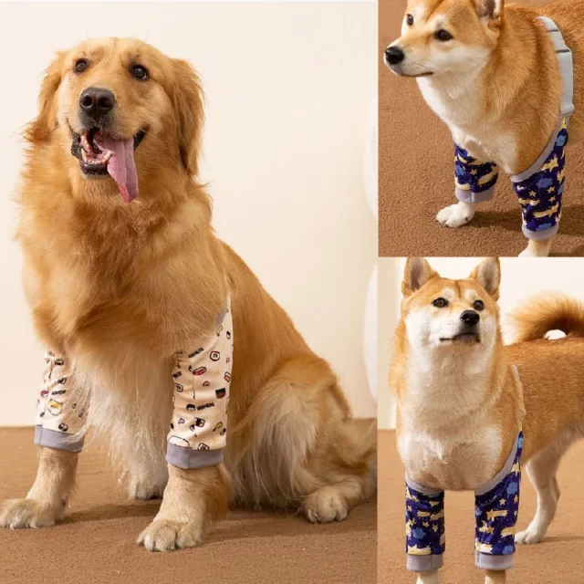 Pet Dog Elbow Knee Pads Provide Elbow Support Protect Keep Warm Callus Arthritis Shoulder Dislocations Treat - Image 3