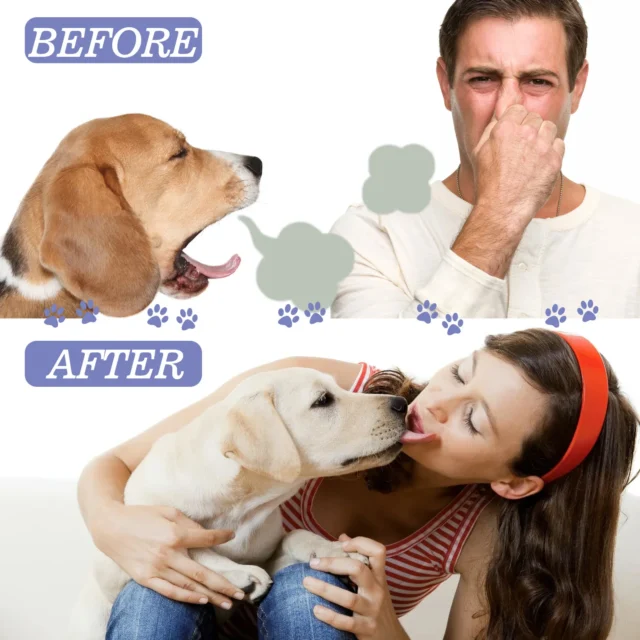 Pet Oral Care Spray Teeth Cleaning Pet Tooth Whitening Remove Bad Breath Keep Fresh Breath Remove Tooth Stains For Cats and Dogs - Image 4