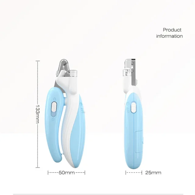 Professional Pet Nail Clippers with Led Light Pet Claw Grooming Scissors for Dogs Cats Small Animals Paw Nail Trimmer Pet Supply - Image 6