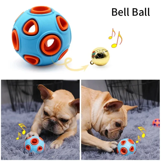 HOOPET Pet Dog Toys Toy Funny Interactive Ball Dog Chew Toy For Dog Ball Of Food Rubber Balls Pets Supplies - Image 3