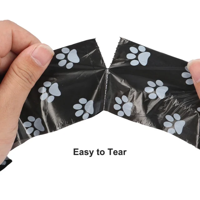 Benepaw Biodegradable Dog Poop Bags Eco-friendly Thick Leak-proof Pet Waste Bag Dispenser Easy Tear To Off 120/240 Counts - Image 3