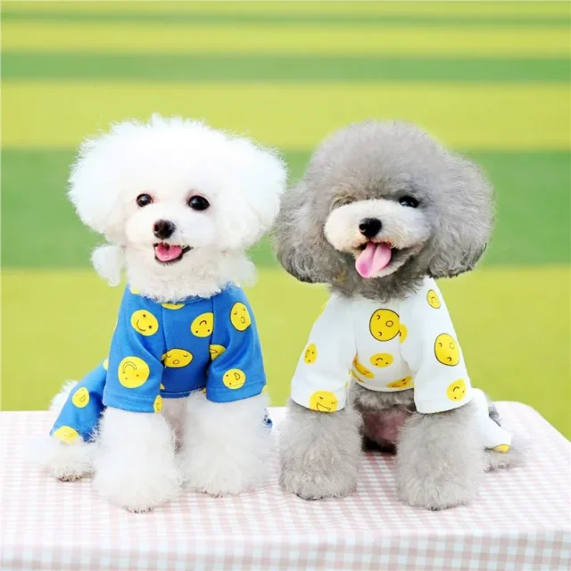 Fashion Dog Jumpsuits for Small Dogs Winter Warm Dog Clothes Soft Puppy Pajamas Cute Cartoon Pet Cat Jumpsuits Chihuahua Clothes - Image 3