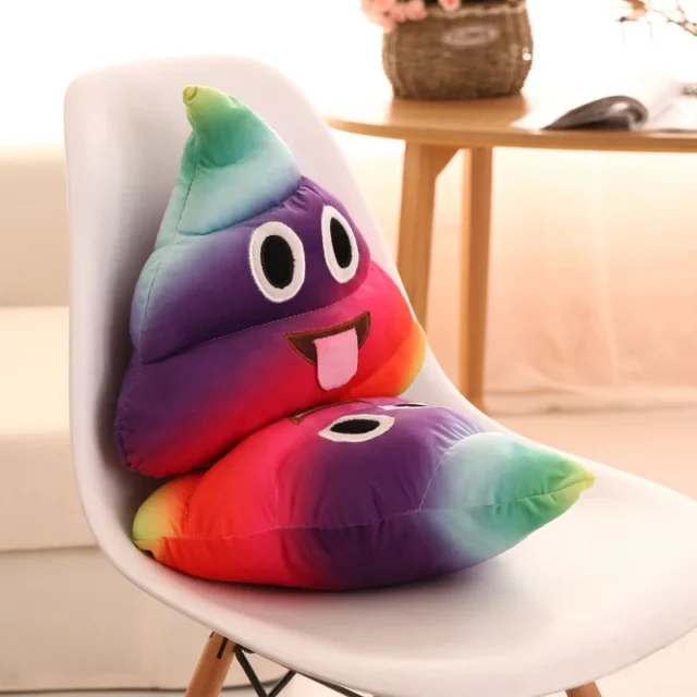 Wholesale cartoon new expression poo plush toys cute funny quirky funny poop cushion - Image 5