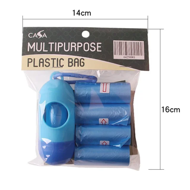 Pet Dog Garbage Bags Set Safe Non-toxic Mascotas Waste Poop Bag Dog Products Dispensador Bolsas Perro Pets Clean Accessories Toy - Image 3