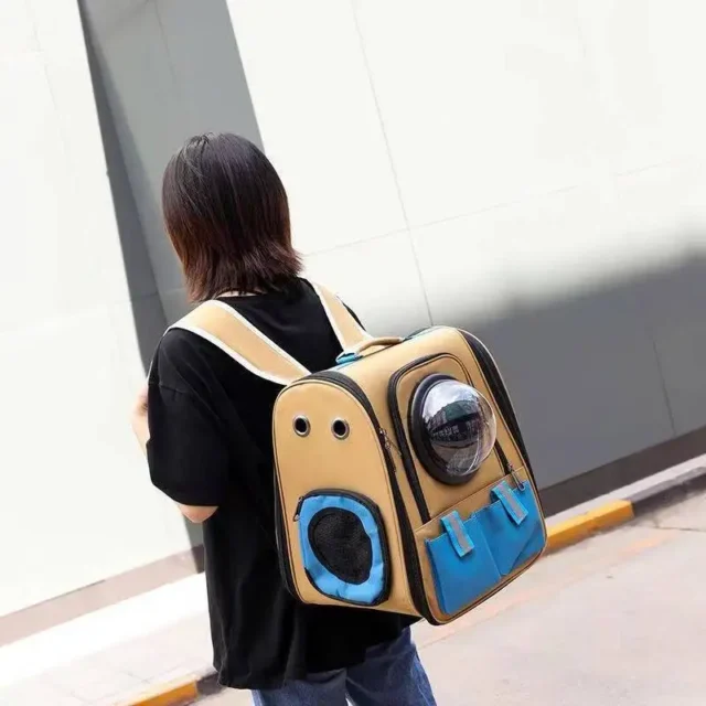 Foldable Astronaut Transport Travel Carrying Bag, Shoulder Handbag for Cat and Dog, Pet Carrier Backpack, High Quality - Image 6