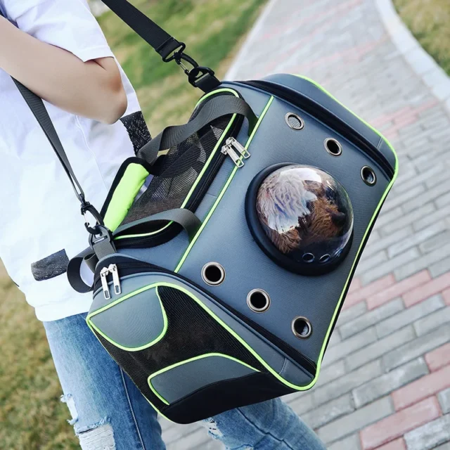 Pet Carrier Astronaut Space Capsule Backpack for Cats Small Dogs Portable Doggie Kitten Cat Travel Bag Outdoor Puppy Supplies