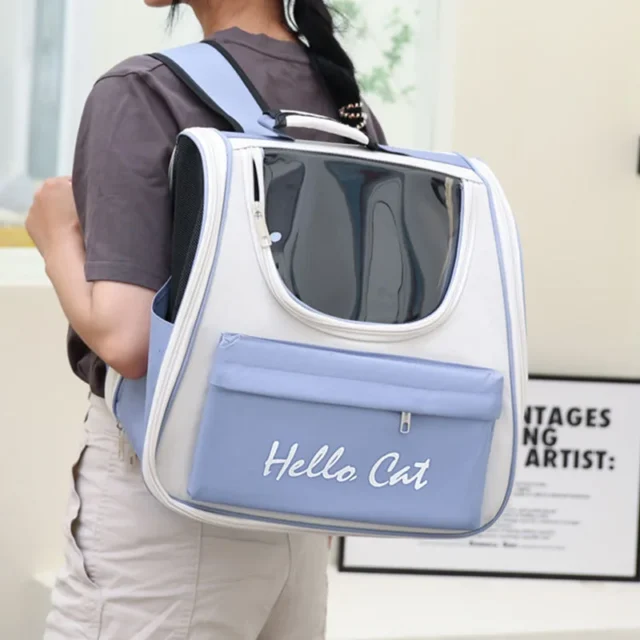 Breathable Travel Bag for Pet Space Capsule, Cat Carrier Backpack, Window Transport Carrying, Astronaut Pet - Image 3