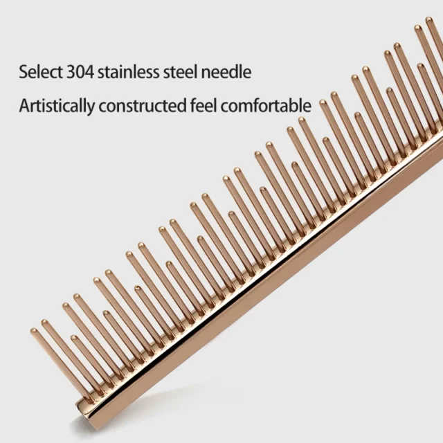 High Grade Cat Comb Suitable For Small And Medium Muppet Short Needle Cat Comb Open Knot To Float Hair S Double Tooth Row Comb - Image 3