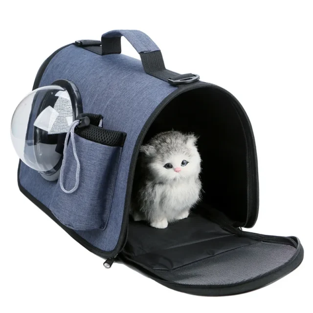 Cat Backpack Carrier with Window Bag Transport Space Pet Transparent Backpacks for Small Dogs Cats Accessories - Image 2