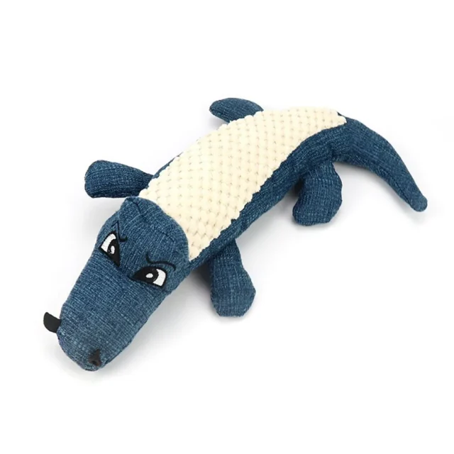 Dog Plush Toy Cat Dog Voice Octopus Crocodile Animals Puzzle Toy Bite Resistant Interactive Pet Training Chew Toy Pet Supplies - Image 5